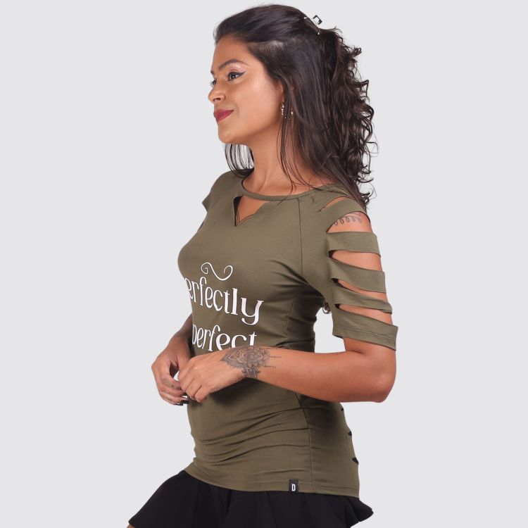 Blusa Verde Perfectly Imperfect