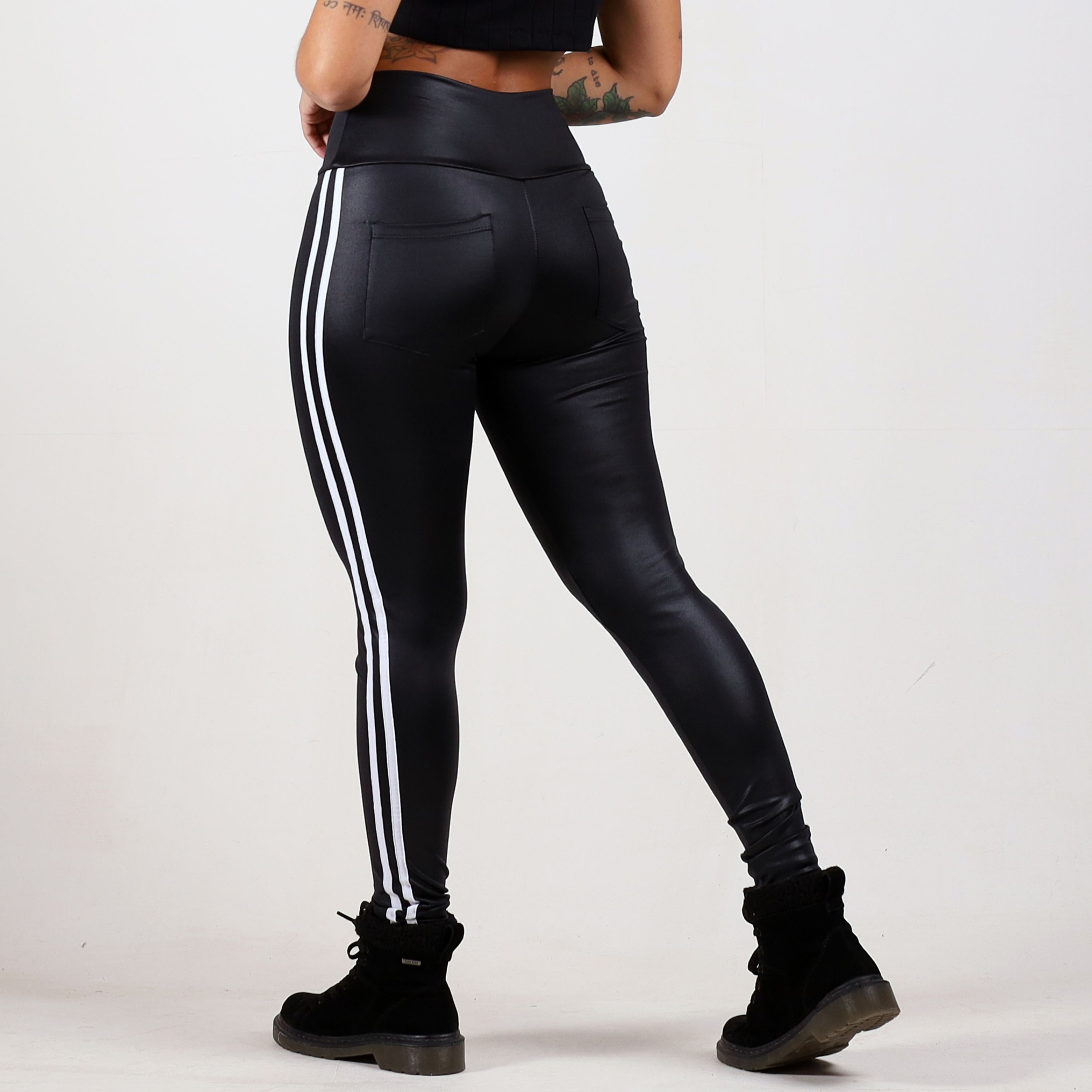 Calça cirre com listra lateral best sale