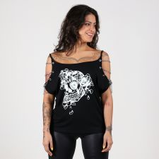 Blusa Chain Skull