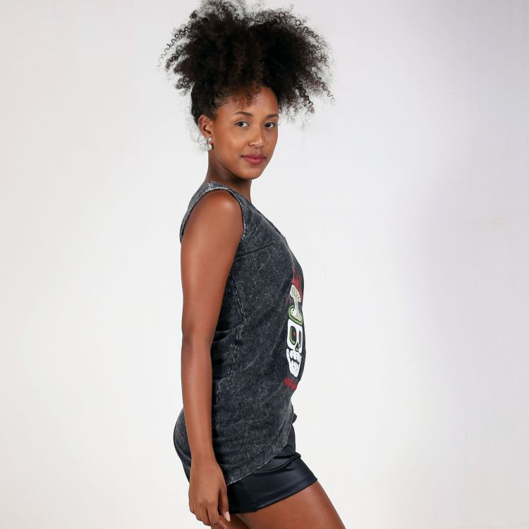 Blusa Estonada Assimétrica Mushroom