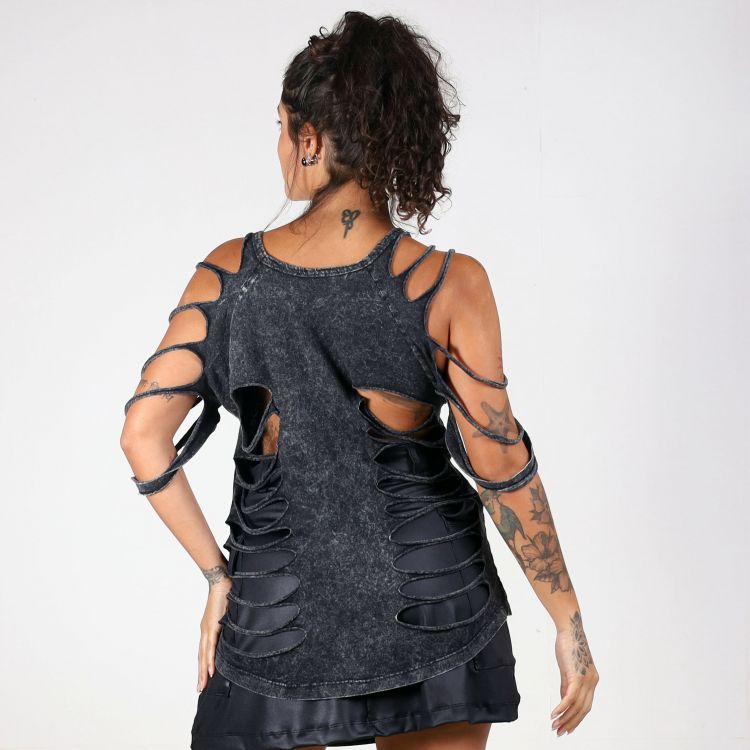 Blusa Estonada Moon Disco