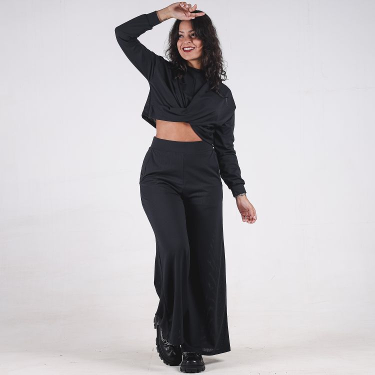 Conjunto Dry Fit Preto