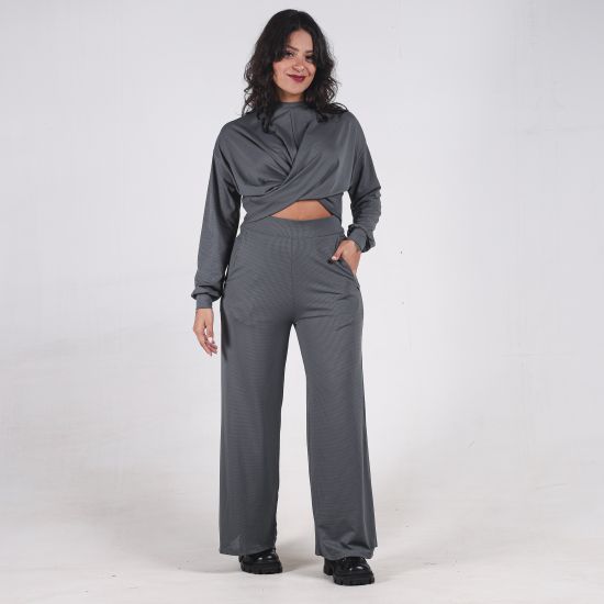 Conjunto Dry Fit Cinza
