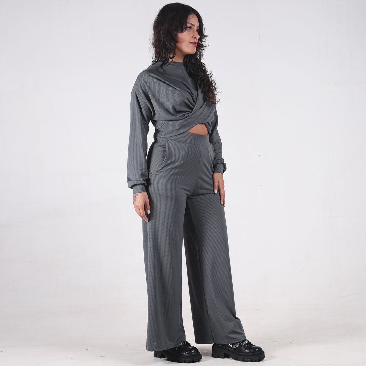Conjunto Dry Fit Cinza