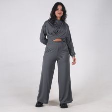 Conjunto Dry Fit Cinza