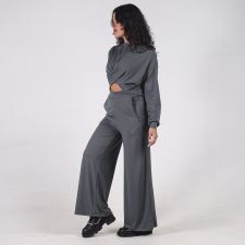 Conjunto Dry Fit Cinza