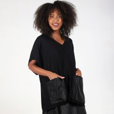 Blusa Max Bolso Black 3D