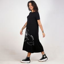 Vestido Amplo Flower