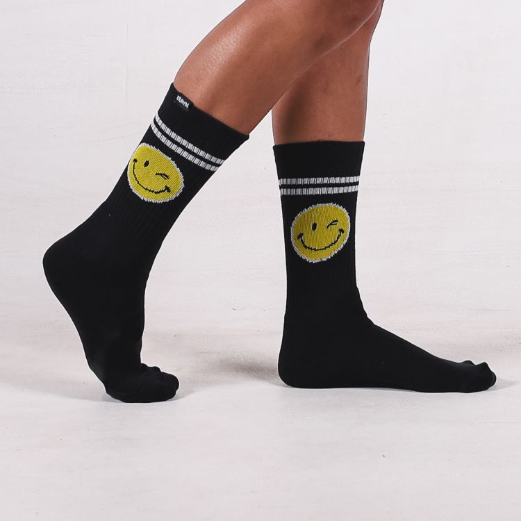 Meia Smile Black DLY