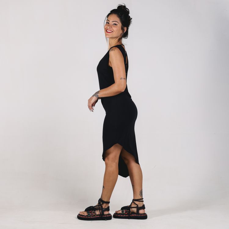 Vestido Black Assimétrico