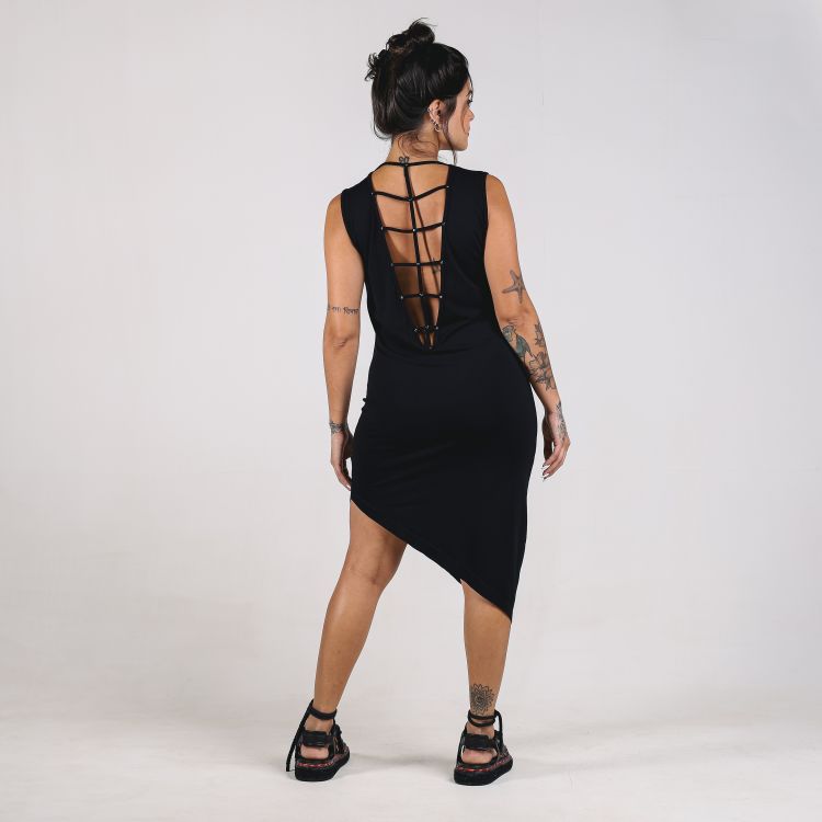 Vestido Black Assimétrico