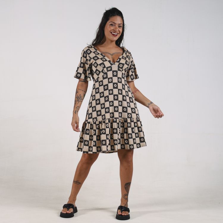 Vestido Vintage Flores