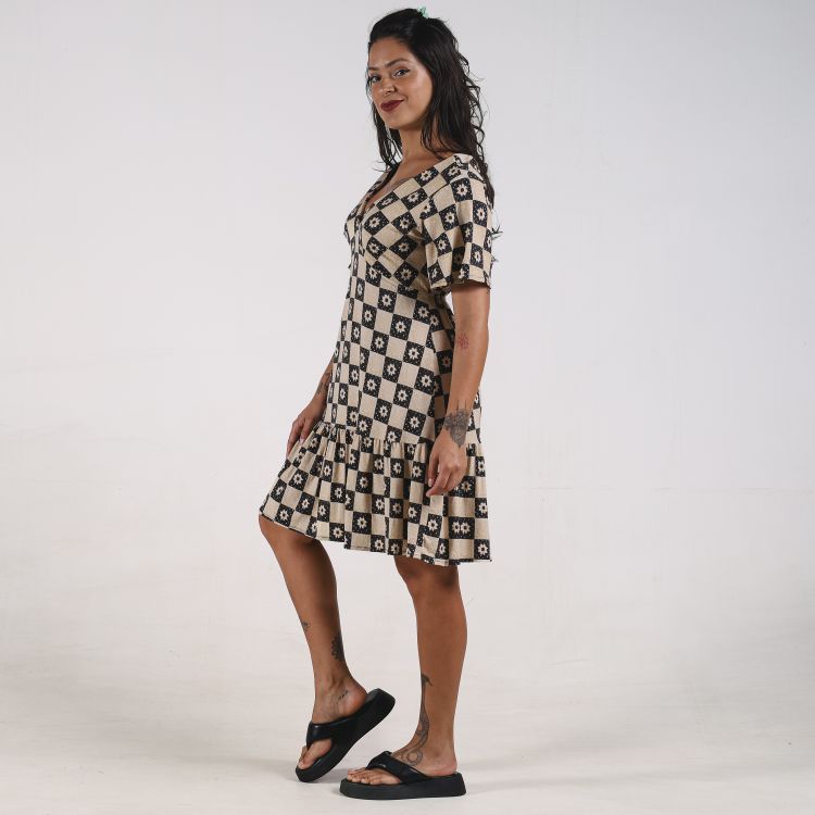 Vestido Vintage Flores