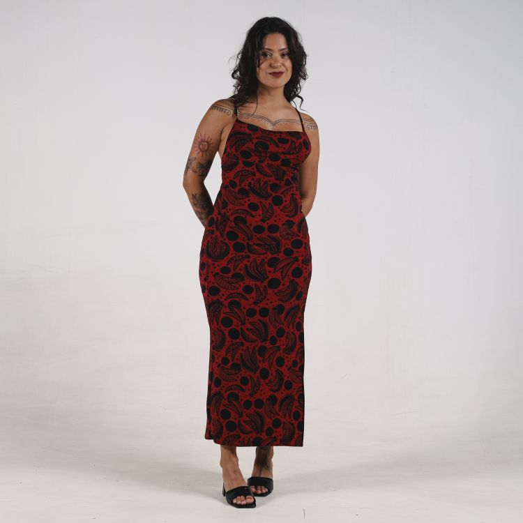Vestido Banana Red Pop