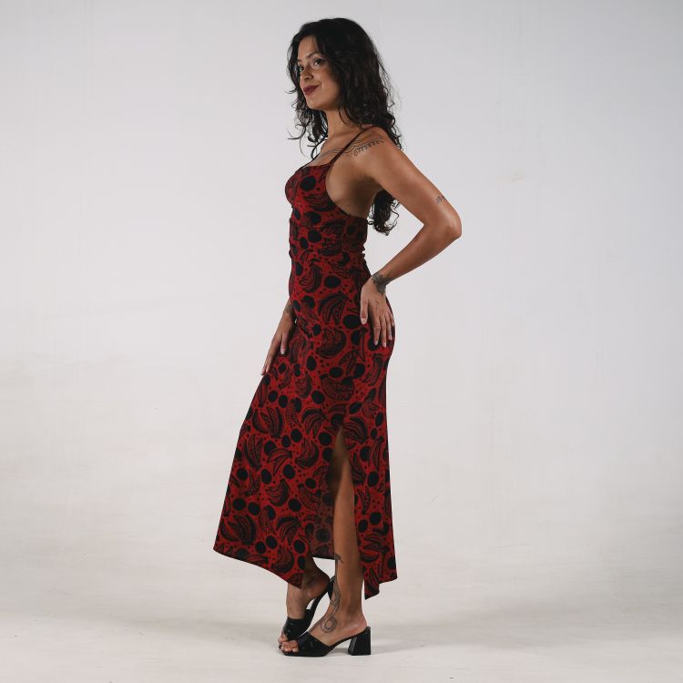 Vestido Banana Red Pop
