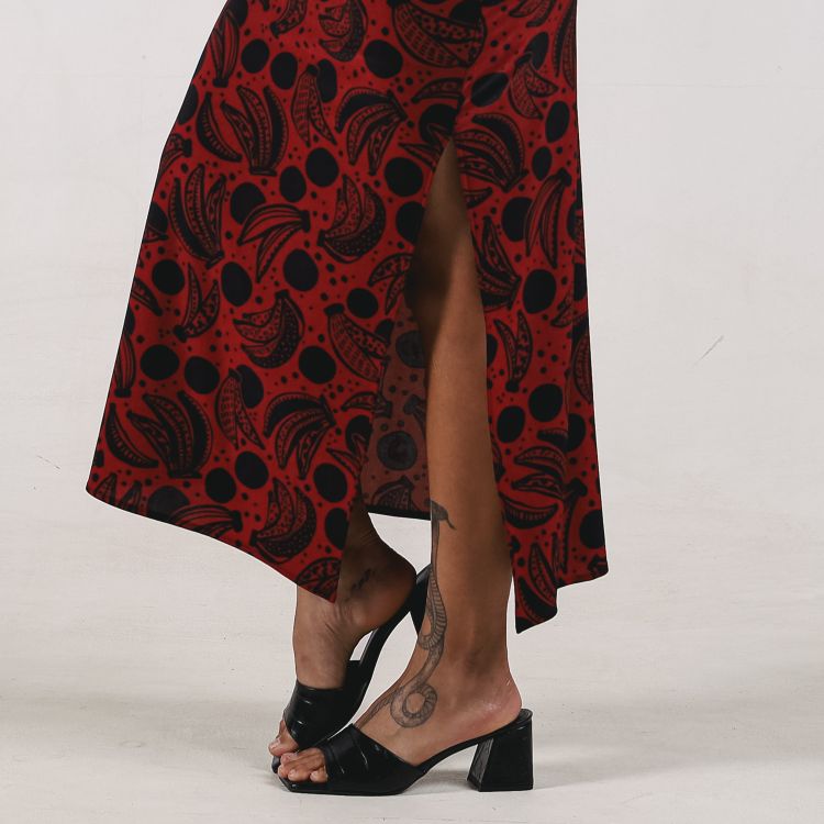 Vestido Banana Red Pop