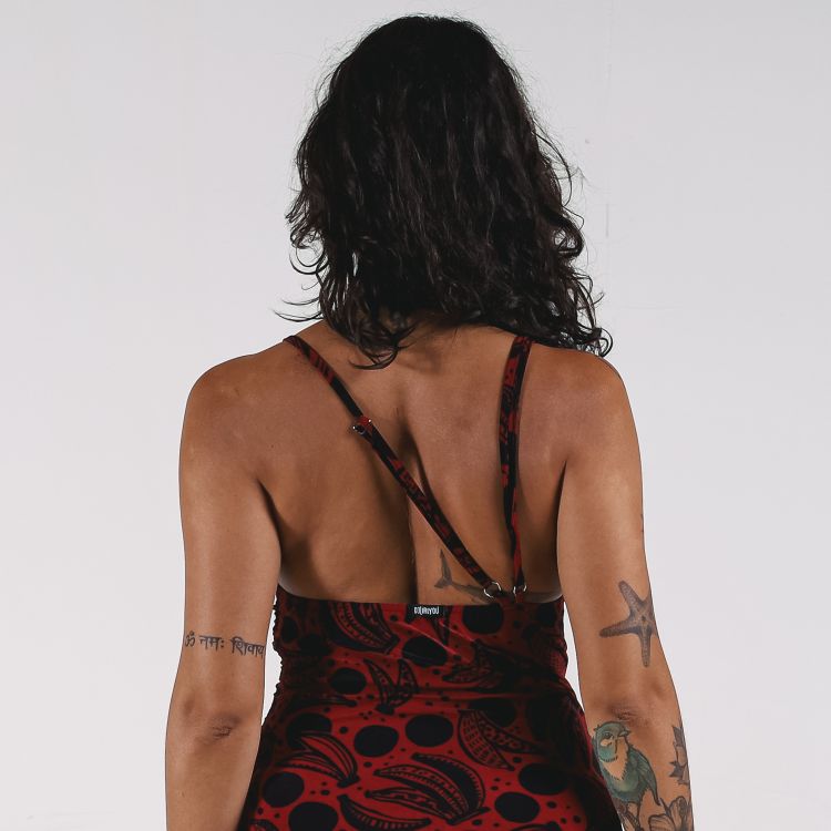 Vestido Banana Red Pop