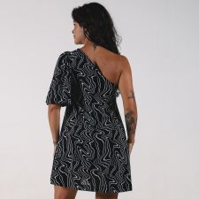 Vestido  Flow Ombro Só Deliriyou
