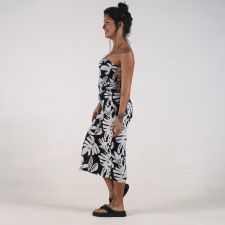 Vestido Reto Folhagem Deliriyou