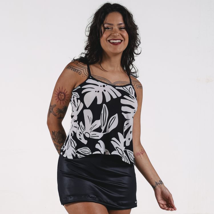 Blusa Folhagem Franja Deliriyou