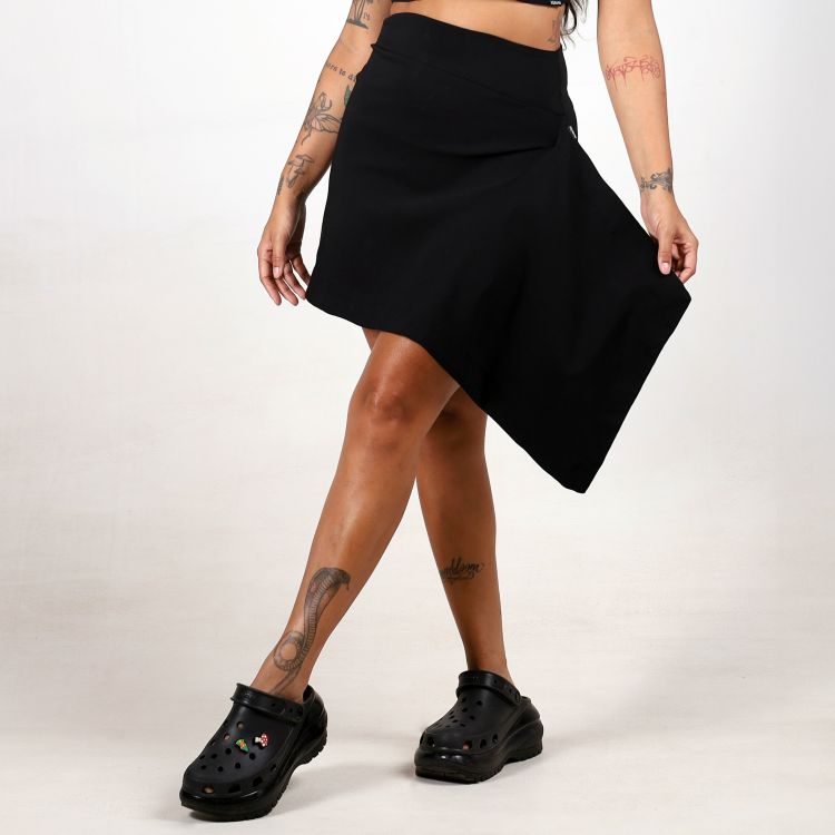 Saia Bico Lateral Fashion