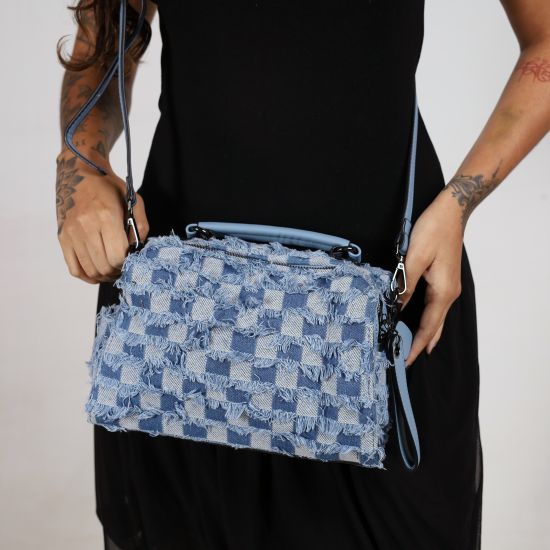 Bolsa Denim Pop Jeans Claro