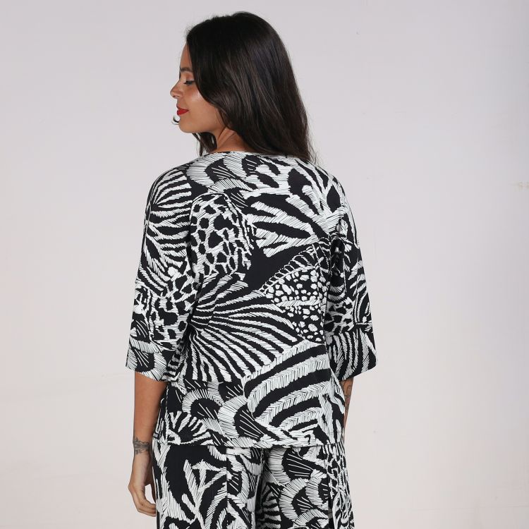 Blusa Animal Print Vibe