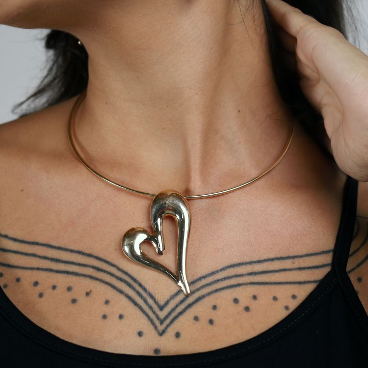 Colar Melting Heart