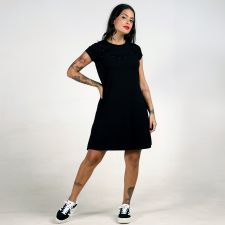 Vestido Layer Tachas