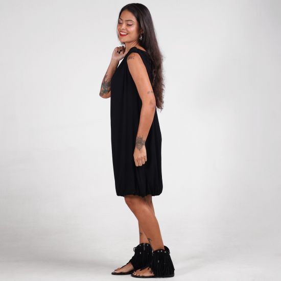 Vestido Nó Ombro