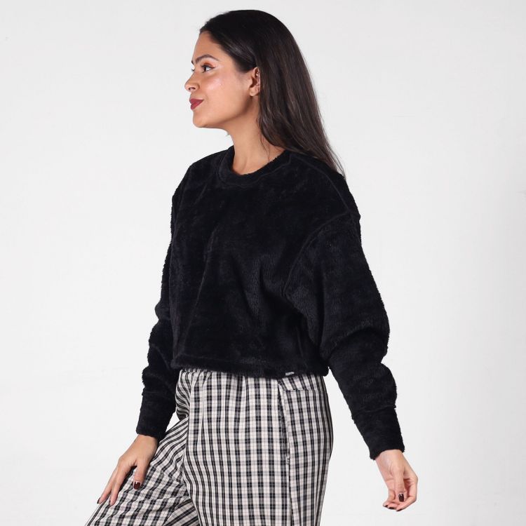 Casaco Teddy Cropped