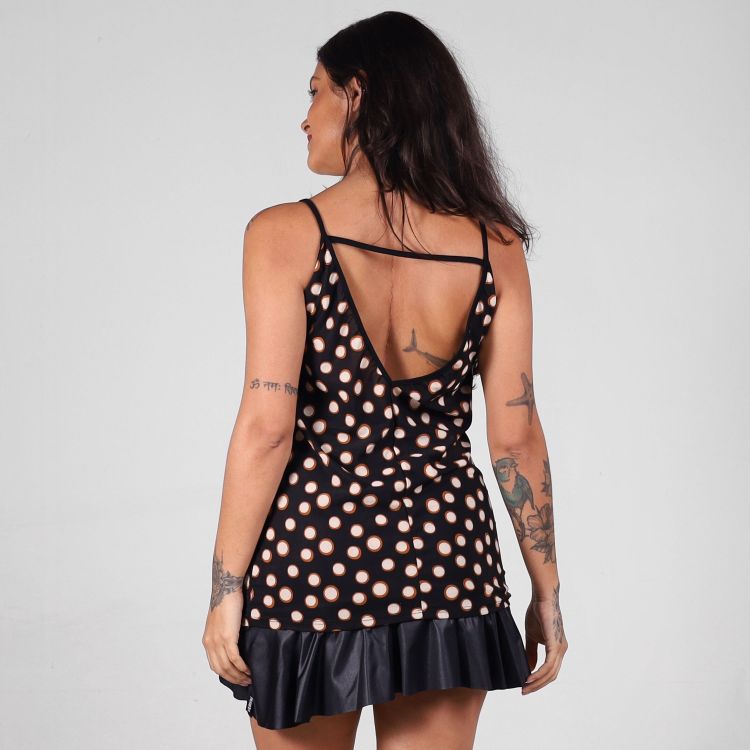 Blusa Alça Polka Dots