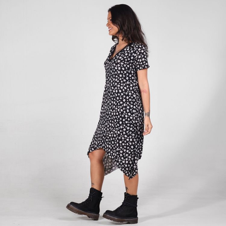 Vestido Assimétrico Estampado