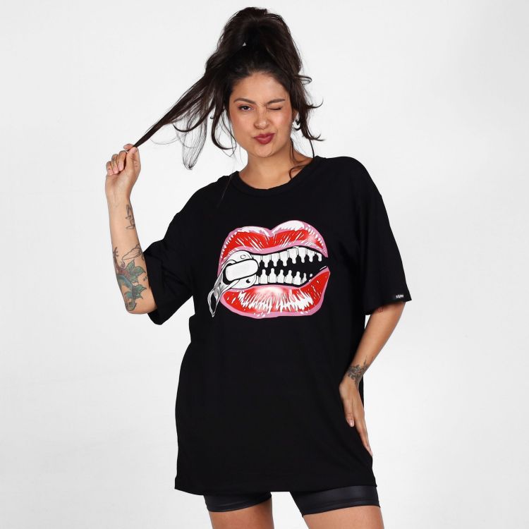 Blusa Grrr Zíper
