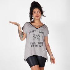 Blusa Plans With My Cat