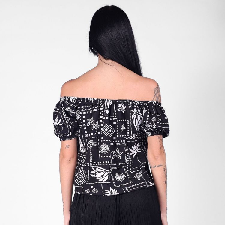 Blusa Ciganinha Boho Bandana