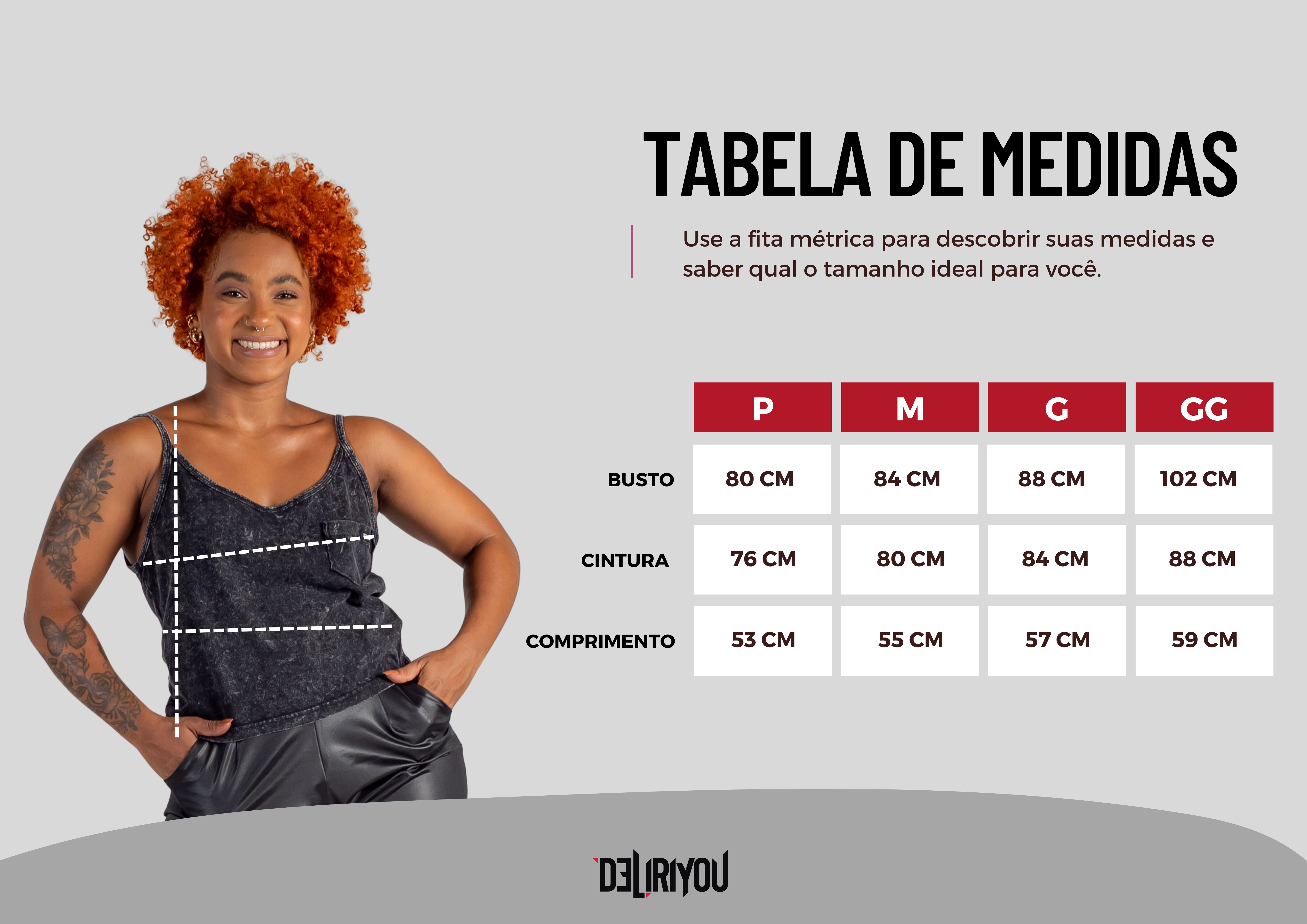 Tabela de medidas