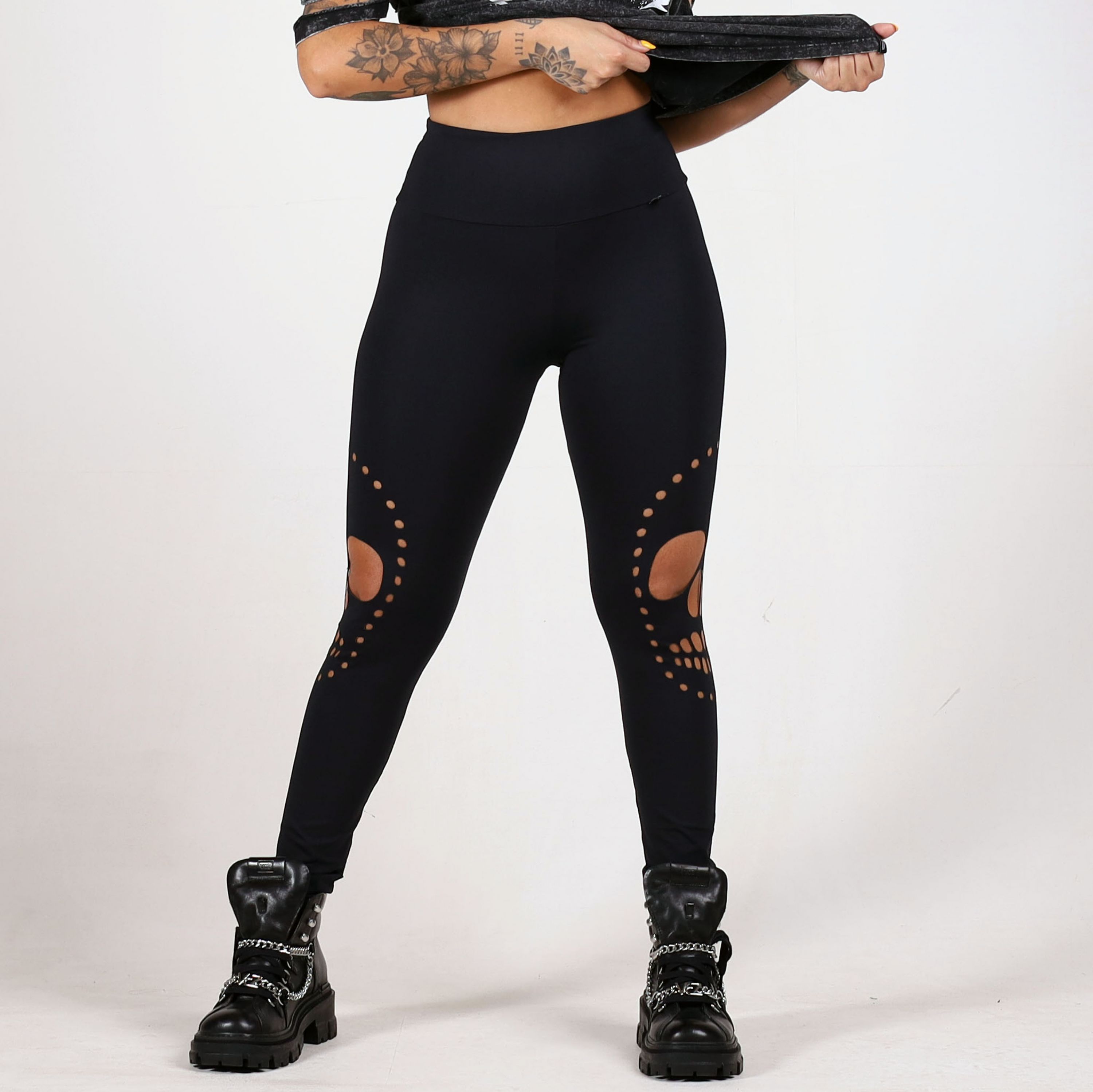Leggings caveira sales