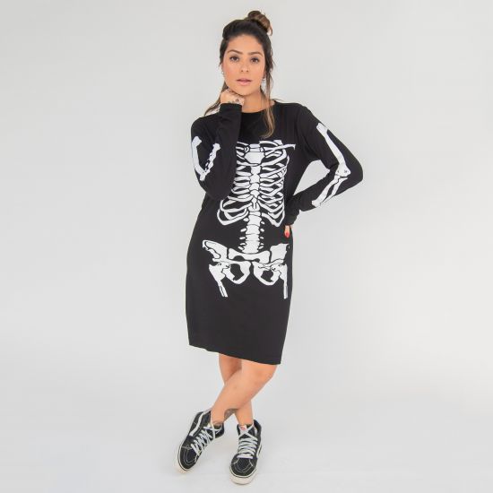 Vestido Skeleton