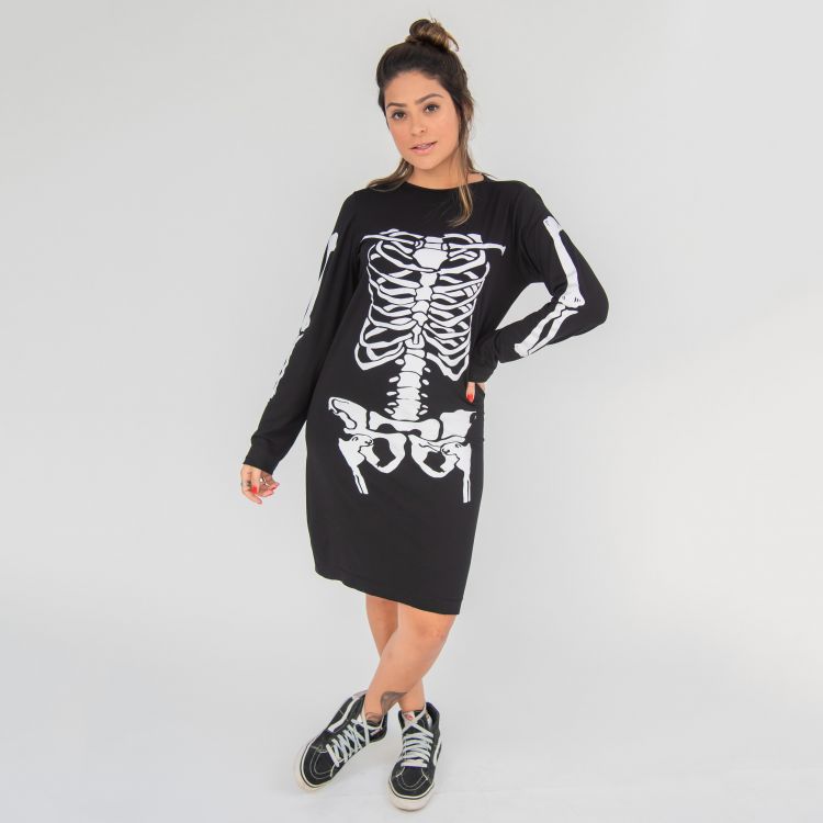Vestido Skeleton