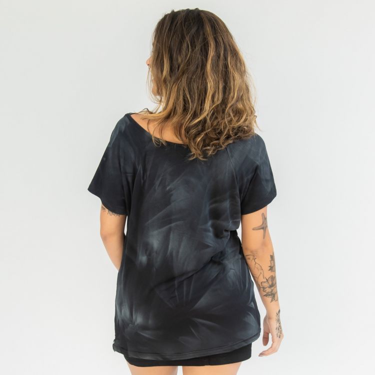 Blusa Max Tie Dye Black