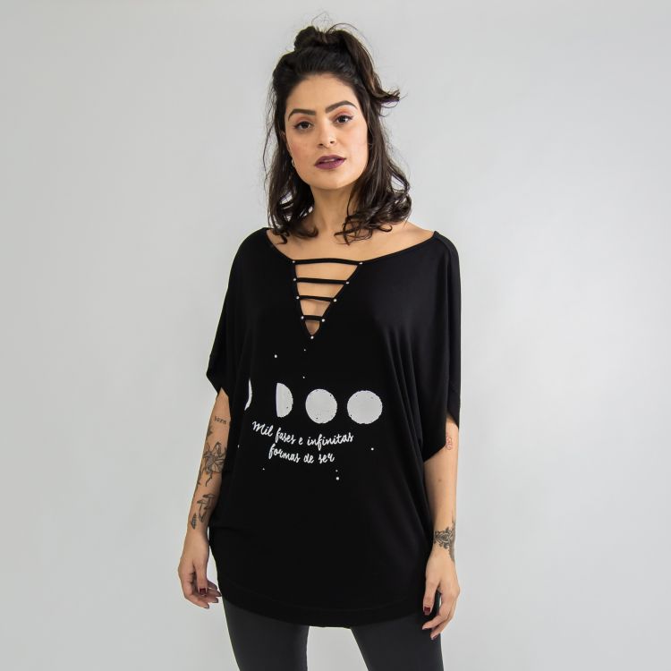 Blusa Fases Da Lua