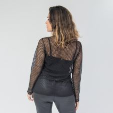 Blusa Duo Tela Manga Longa