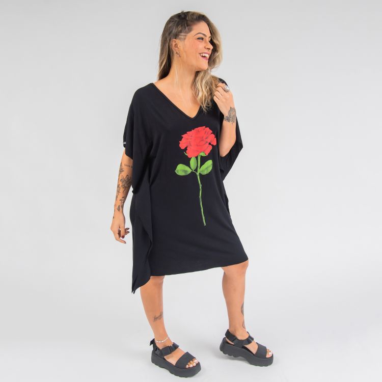 Vestido Kaftan Rose