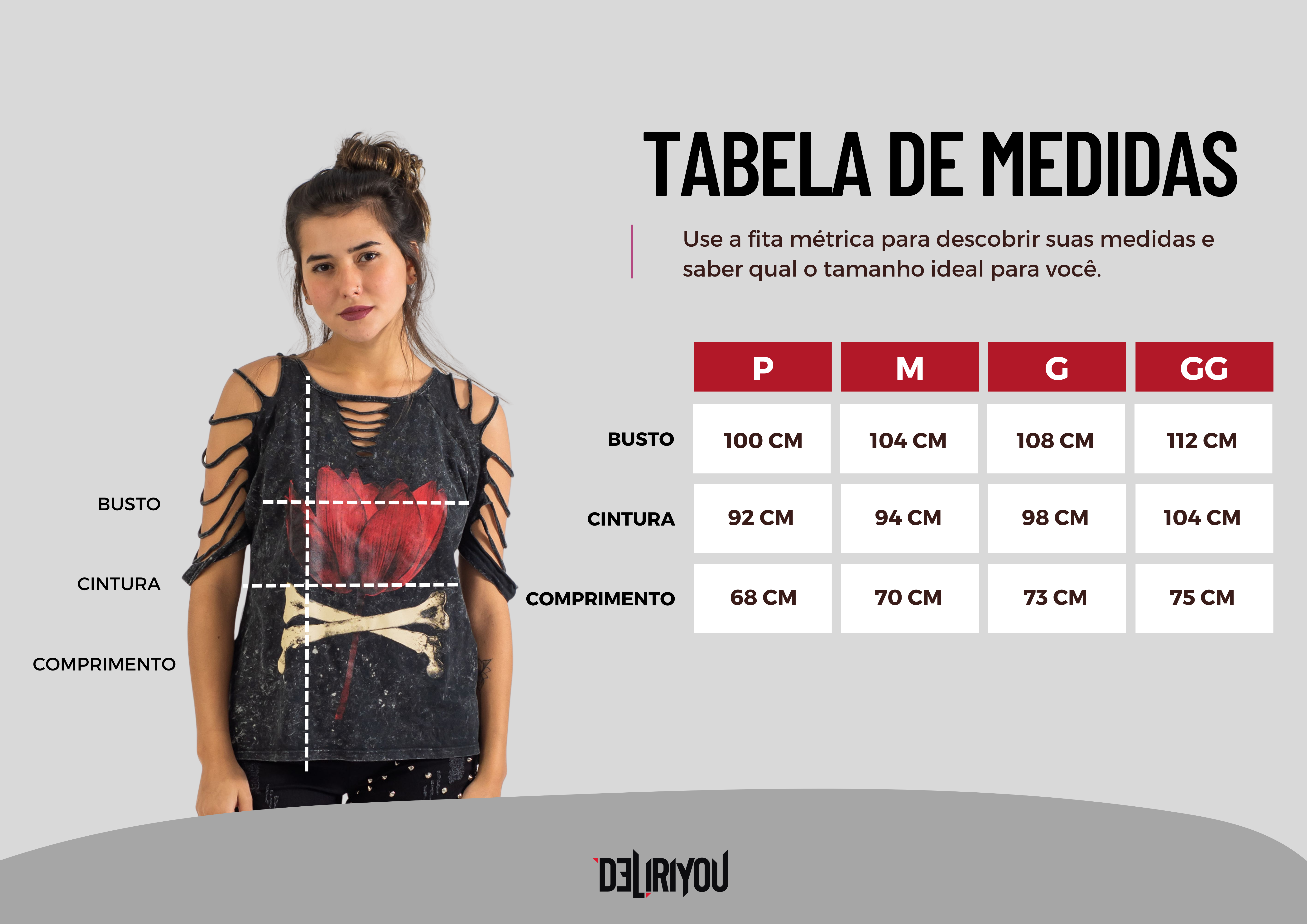 Tabela de medidas