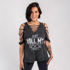 Blusa Estonada Just Rock