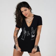 Blusa Paz & Rock