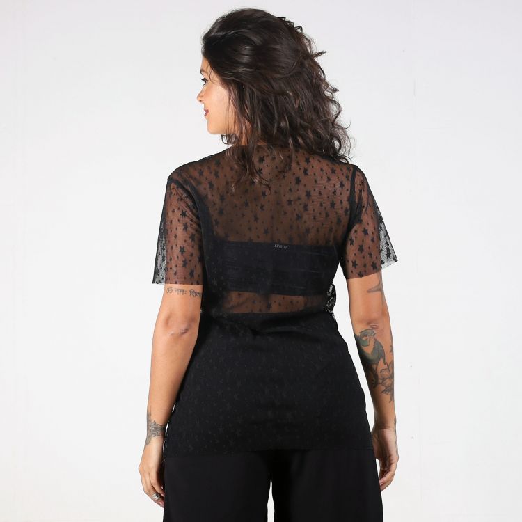 Blusa Guitarra Tule