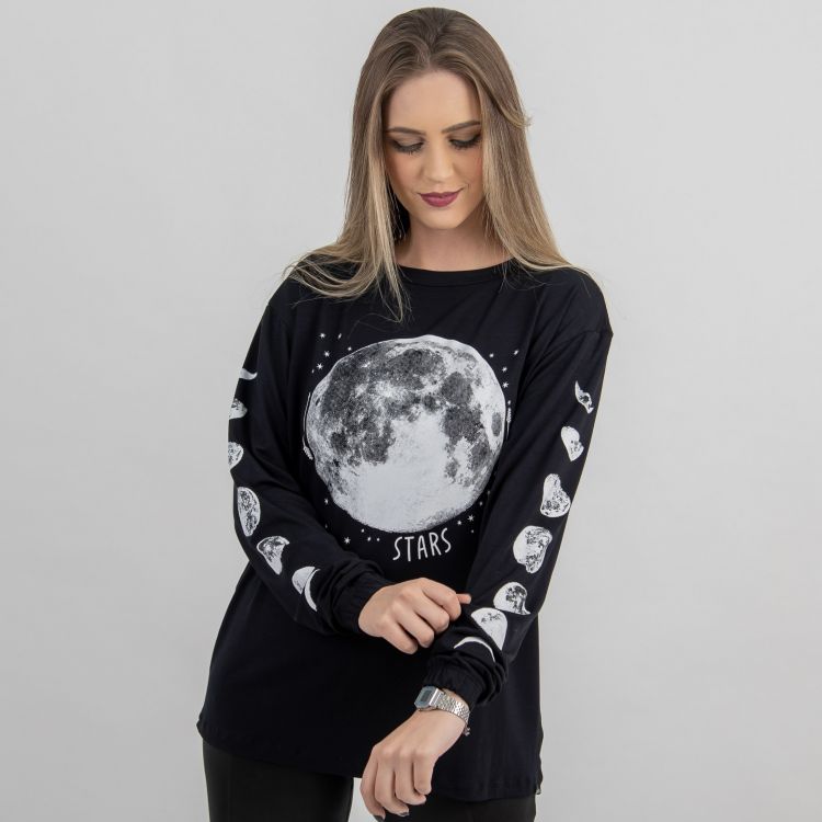 Blusa Lunar Manga Longa