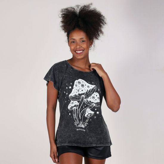 Blusa Estonada Magic Mushroom